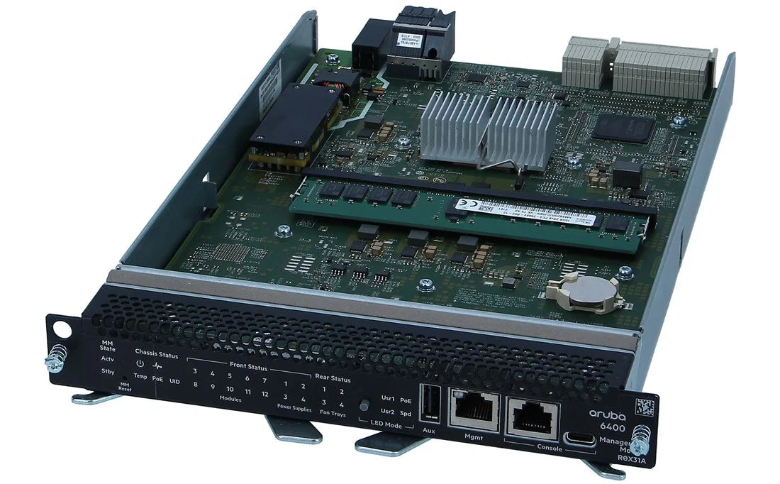 HPE Aruba 6400 Network Management Device Module R0X31A