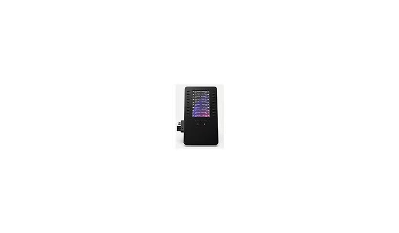 Cisco Key Expansion Module – DP-9800-KEM – 20 Keys – 2 Pages – 5" LCD Display – USB Powered – Carbon Black