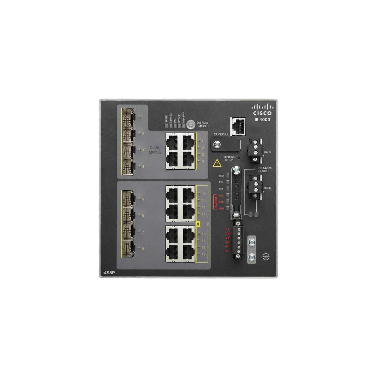 IE-4000-8GT4G-E Cisco Industrial Ethernet 4000 Managed Switch