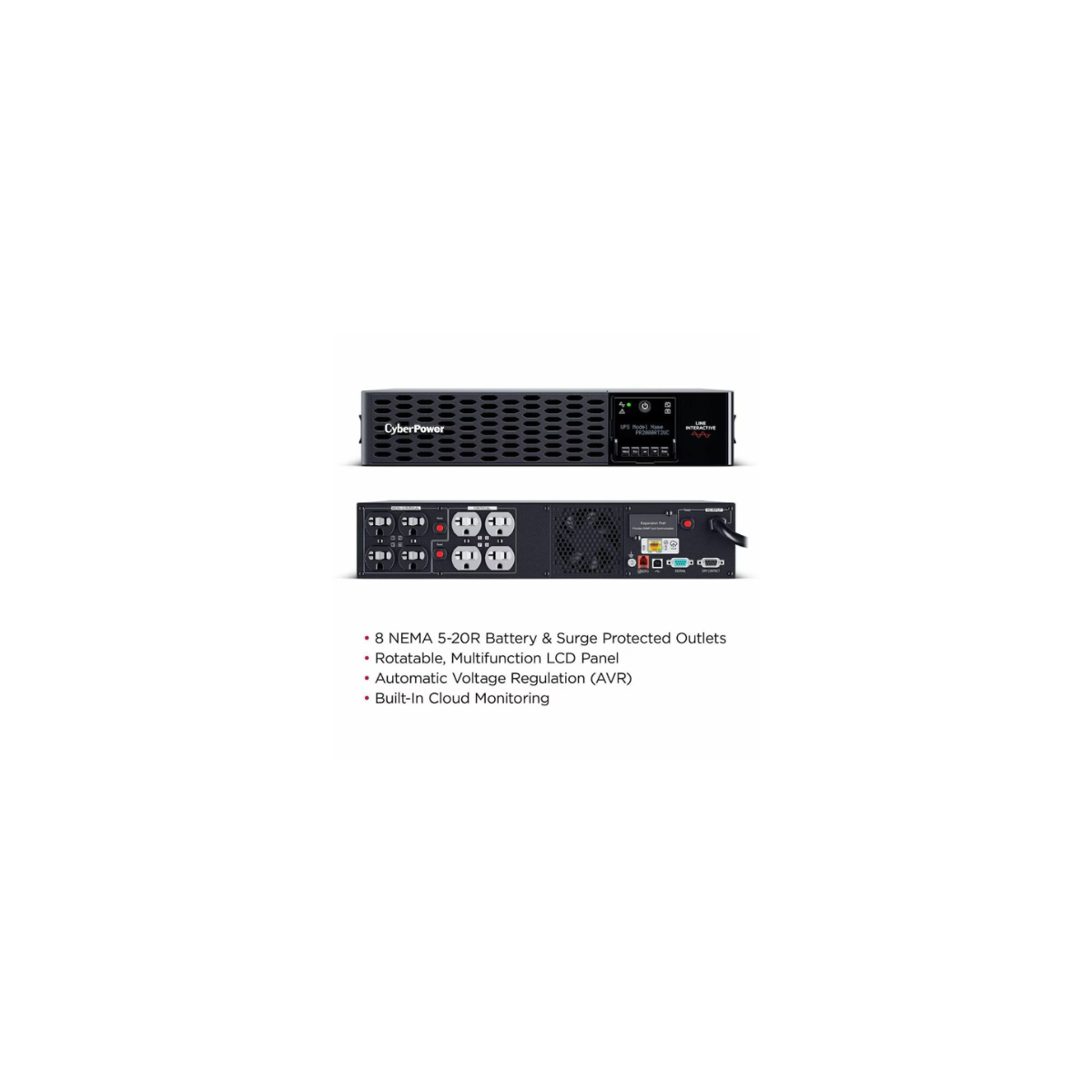 PR2000RT2UC CyberPower Smart App Sinewave UPS