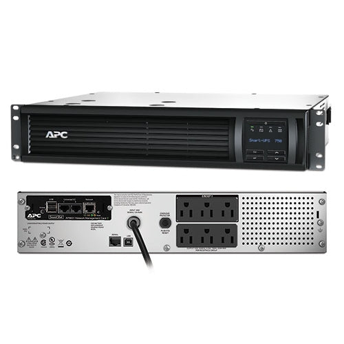 APC Smart-UPS 750VA LCD RM 500W Rackmount UPS SMT750RM2UNC main image
