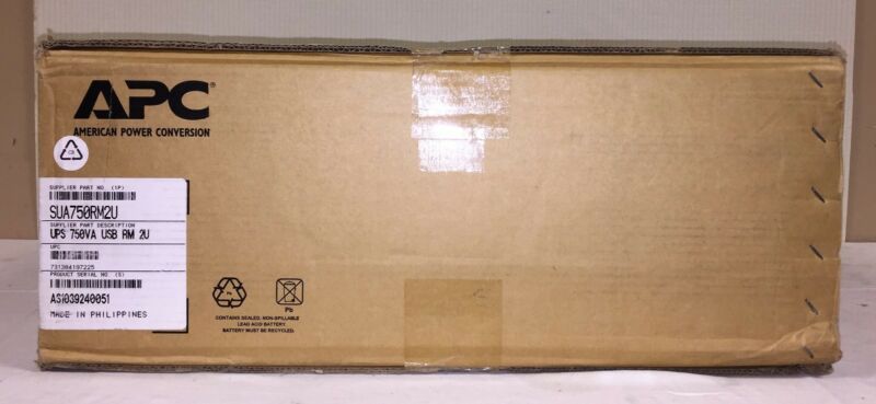 APC Smart-UPS 750VA USB & Serial RM 2U 120V SUA750RM2U main image