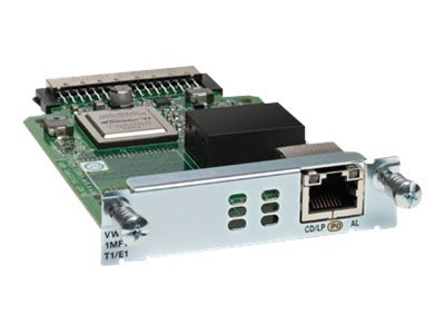 Cisco 1-Port 3rd Gen Multiflex Trunk Voice/Wan Interface Card VWIC3-1MFT-T1-E1 main image