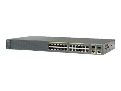 Cisco Catalyst 2960-24LC-S 24-Port 10/100 Ethernet Switch WS-C2960+24LC-S main image