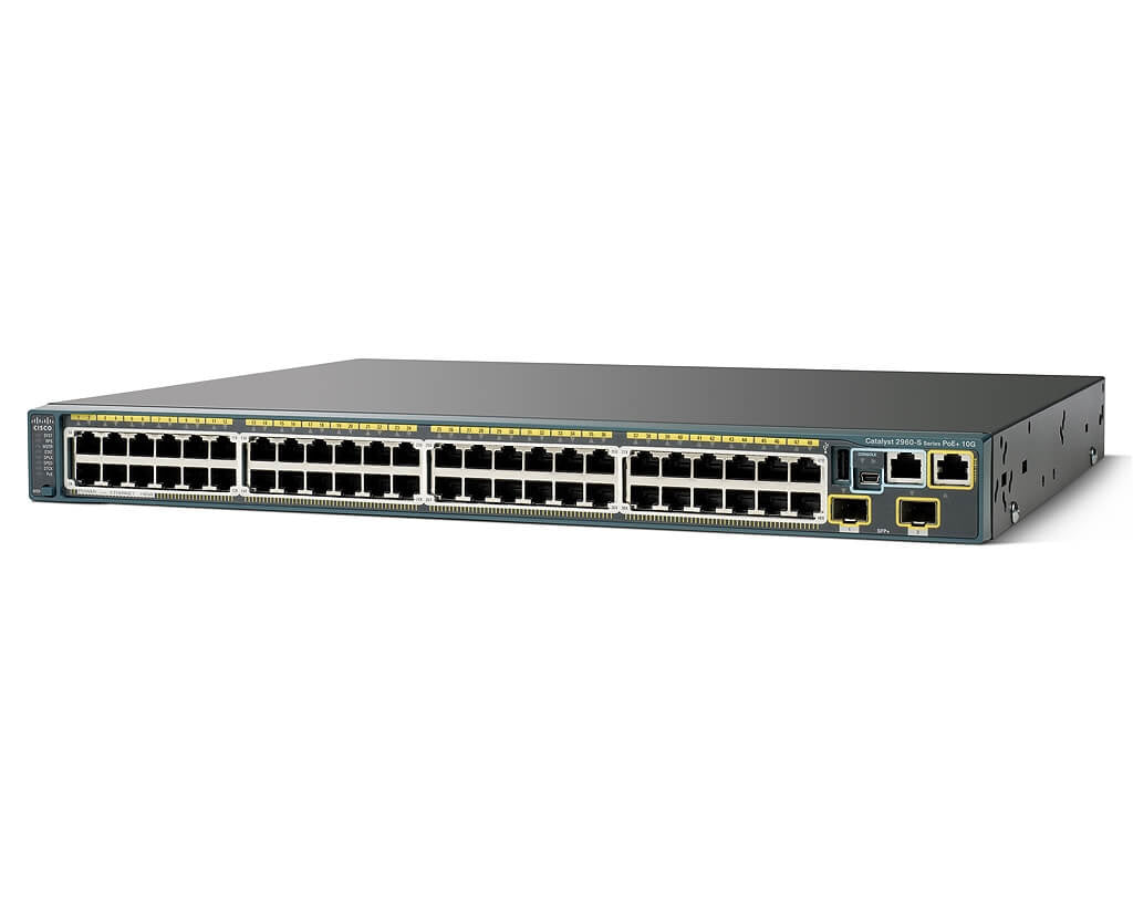 Cisco Catalyst 2960S 48 Port Poe Switch WS-C2960S-48FPD-L main image