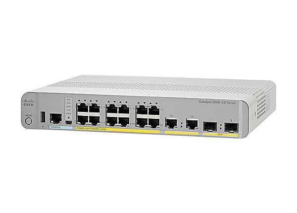 Cisco Catalyst 3560CX-12PD-S Managed Switch WS-C3560CX-12PD-S main image