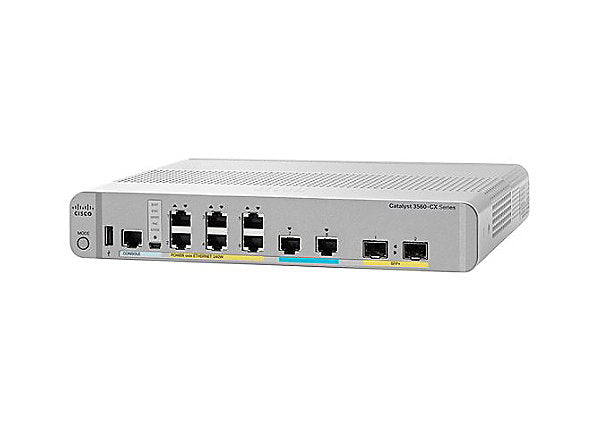 Cisco Catalyst 3560CX-8XPD-S Managed Switch WS-C3560CX-8XPD-S main image