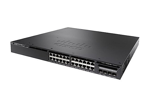 Cisco Catalyst 3650-24PS-E 24 Ports Managed Switch WS-C3650-24PD-E main image