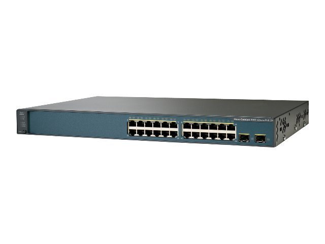 Cisco Catalyst 3750V2-24PS Managed L3 Switch WS-C3750V2-24PS-E main image