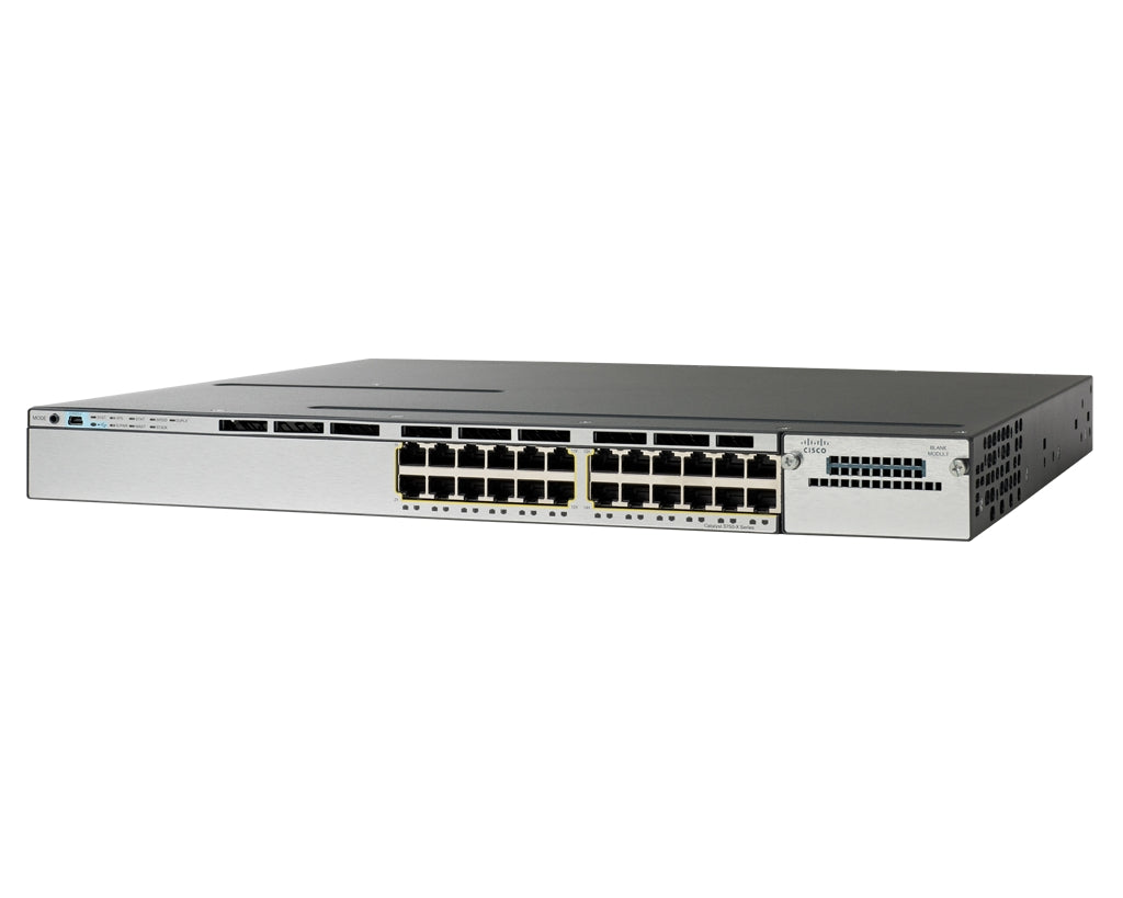 Cisco Catalyst 3750X 24 Port Layer 3 Switch WS-C3750X-24T-L main image