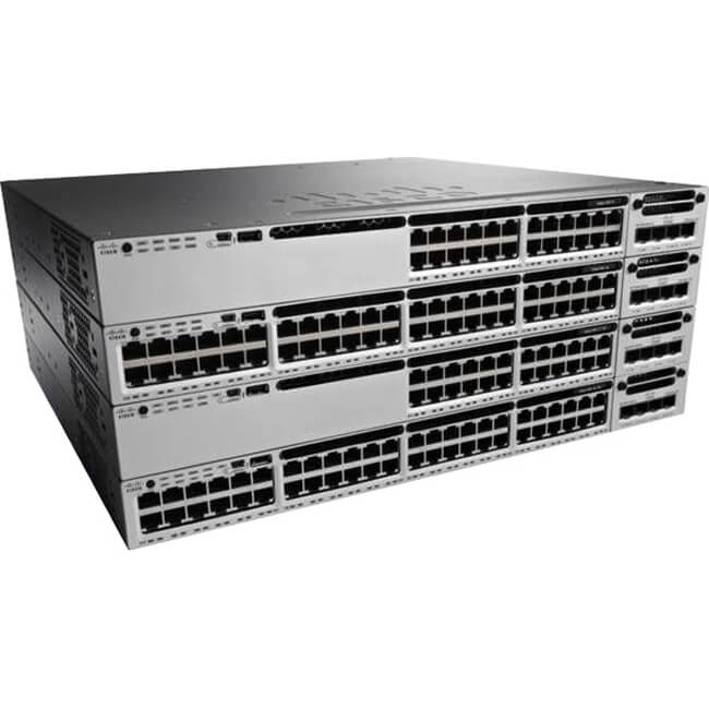 Cisco Catalyst 3850-48F-E 48-Ports L3 Managed Switch WS-C3850-48F-E main image