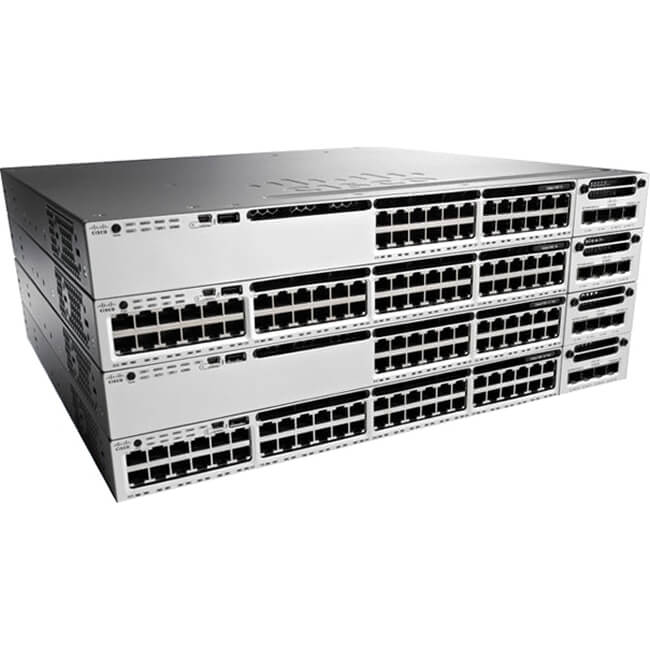 Cisco Catalyst 3850-24P-E Managed 24 Port L3 Switch WS-C3850-24P-E main image