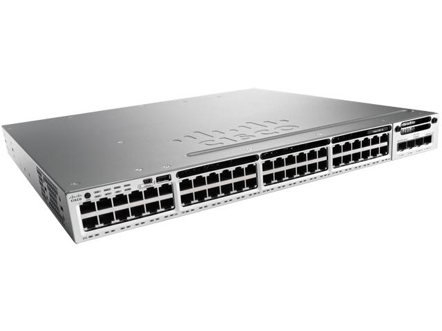 Cisco Catalyst 3850-48P-E 48-Ports Switch WS-C3850-48P-E main image