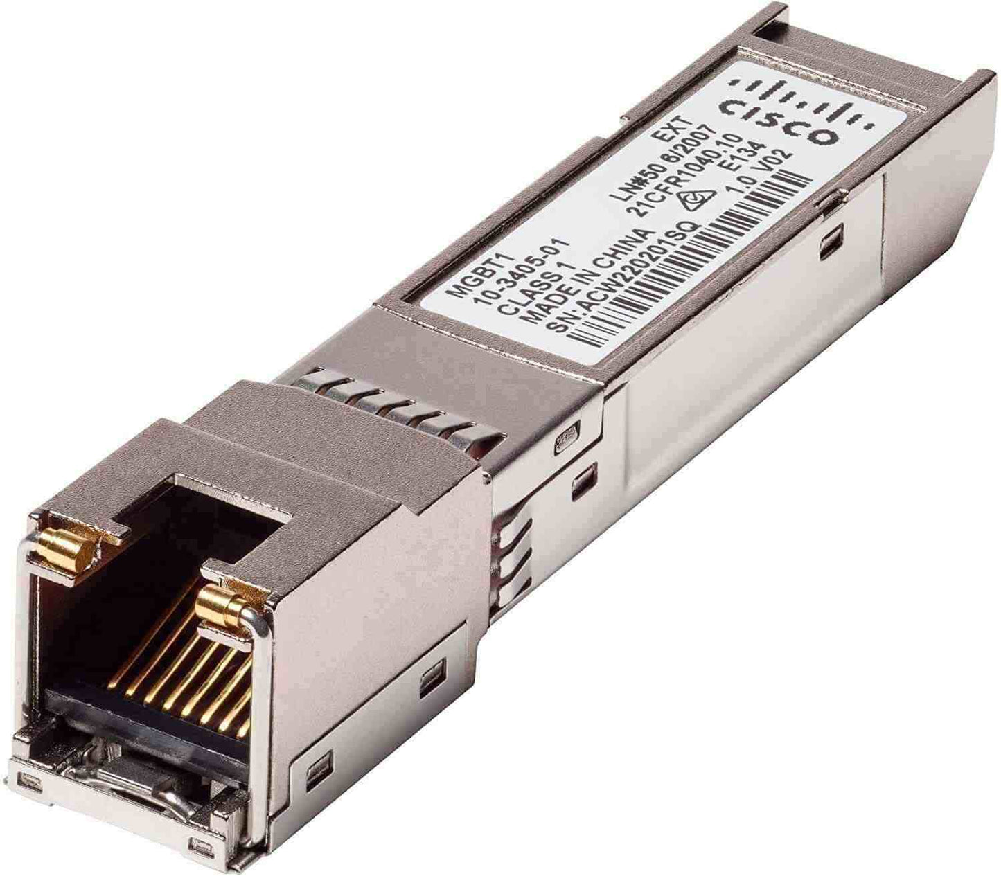 Cisco Gigabit 1000 Base-T Mini-GBIC SFP Transceiver MGBT1 main image