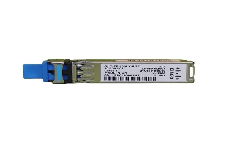 Cisco SFP (mini-GBIC) LC Transceiver Module GLC-FE-100LX=