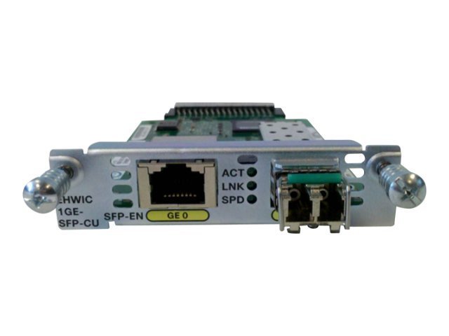 Cisco High-Speed WAN Interface Card EHWIC-1GE-SFP-CU main image