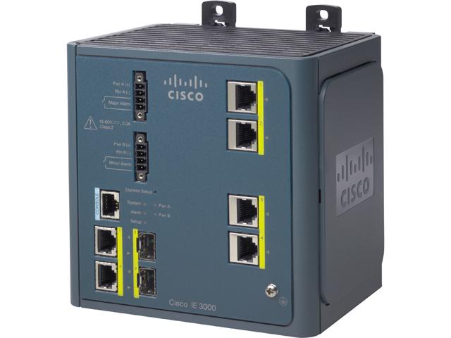 Cisco Industrial Ethernet 3000 Series Managed Switch IE-3000-4TC main image