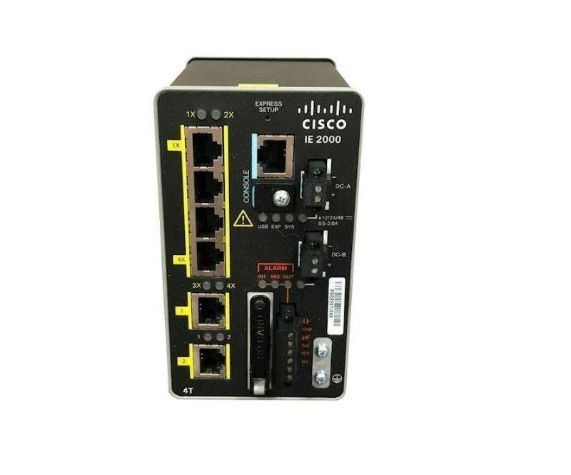 Cisco Industrial Ethernet 2000 Series 4 Ports Managed Switch IE-2000-4TS-B main image