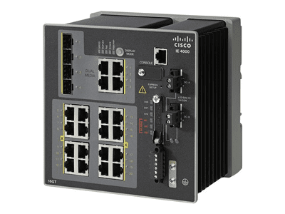 Cisco Industrial Ethernet 4000 Series Managed Switch IE-4000-8GT8GP4G-E main image