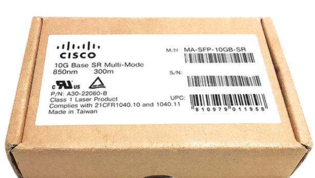 Cisco Meraki 10G Base-SR SFP+ 850nm 300M Dom Transceiver MA-SFP-10GB-SR main image