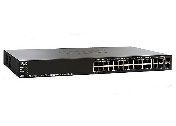 Cisco Small Business SG500-28 Managed Switch SG500-28-K9 main image