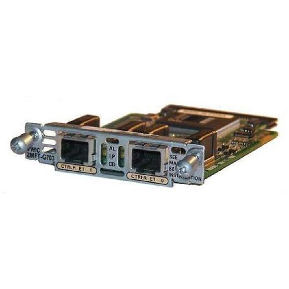 Cisco 2-Port 3rd Gen Multiflex Trunk Voice/WAN Interface Card VWIC3-2MFT-T1/E1