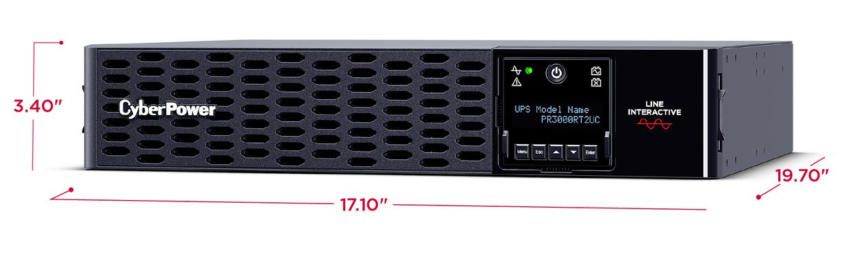 CyberPower Smart App Sinewave PR3000RT2UC main image
