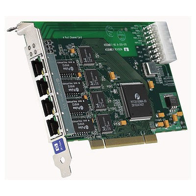 HPE Secure Fiber NIC Network Adapter PCI 4 Ports JD043A main image
