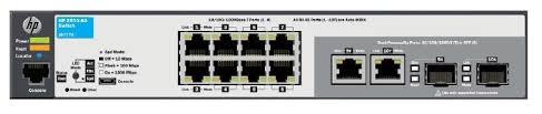 HPE Aruba 2530-8G Managed 8 Port Switch J9777A main image
