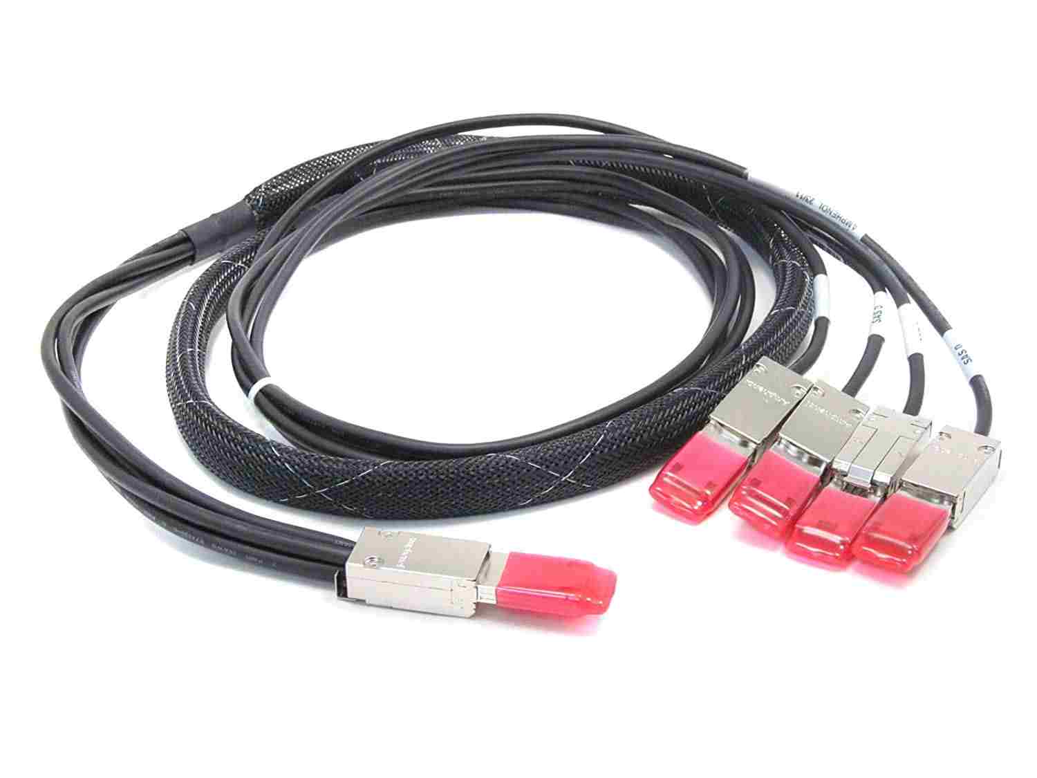 HPE 2M Mini SAS To 4 X Mini SAS External Fanout Cable AN975A Chicago HPE 2M Mini SAS To 4 X Mini SAS External Fanout Cable AN975A Chicago