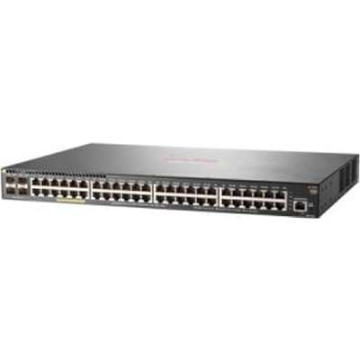 HPE Aruba 2930F 48G PoE+ 4SFP 48-Ports Rack-Mountable Switch JL262A#ABA main image