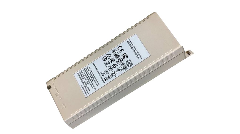 HPE Aruba AP-POE-BTSR 1-Port 60W Smart Rate Midspan PoE Injector R1C73A main image