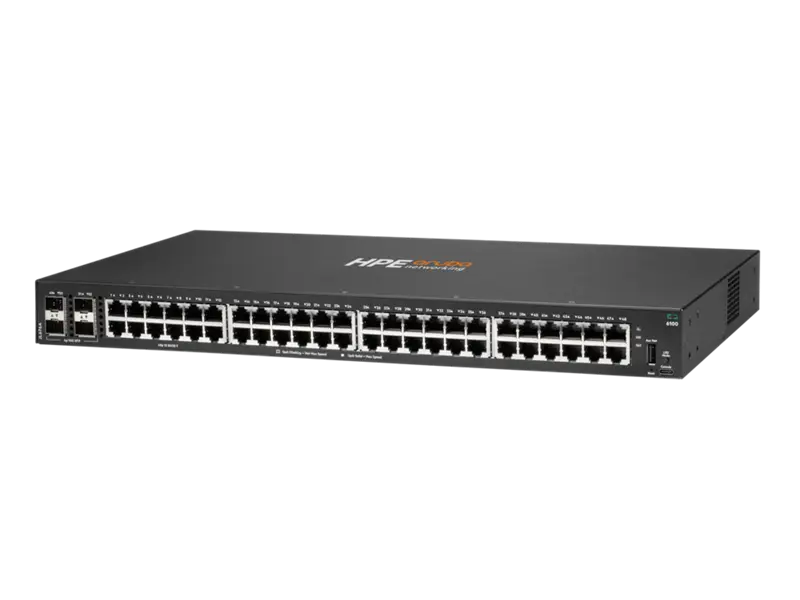 HPE Aruba CX 6100 48G 4SFP+ Managed Switch JL676A