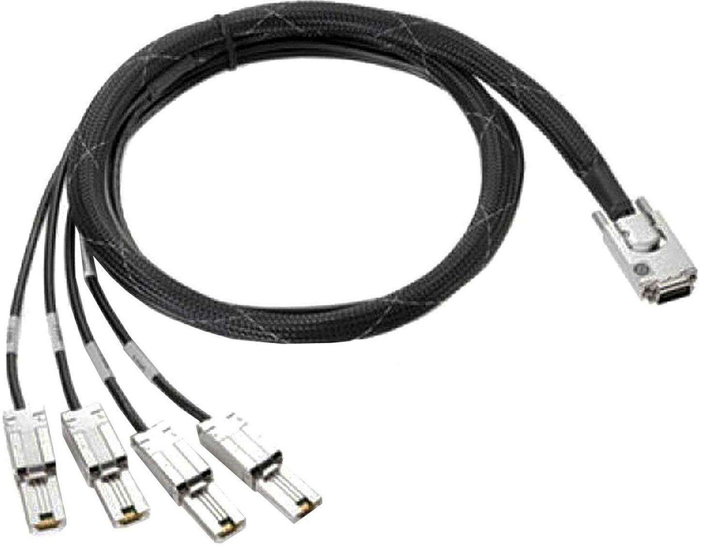 HPE External SAS to Mini-SAS Fanout Cable AH587A main image