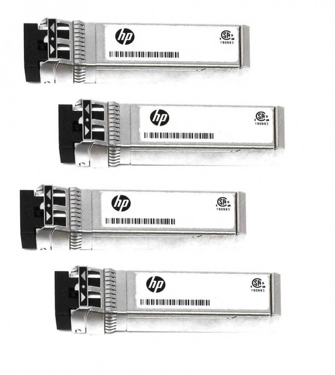 HPE MSA 10GB Short Range iSCSI SFP+ 4-Pack Transceiver Module C8R25B main image
