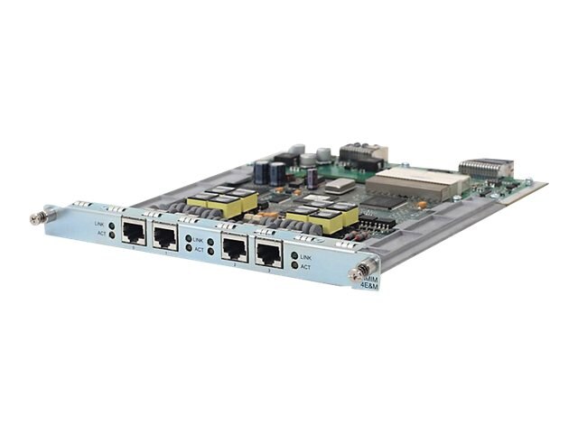 HPE MSR 4-Port E and M HMIM Module JG448A main image