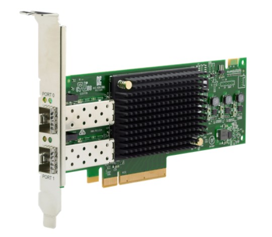 HPE SN1610E 32Gb 2-port Fibre Channel Host Bus Adapter R2J63A main image