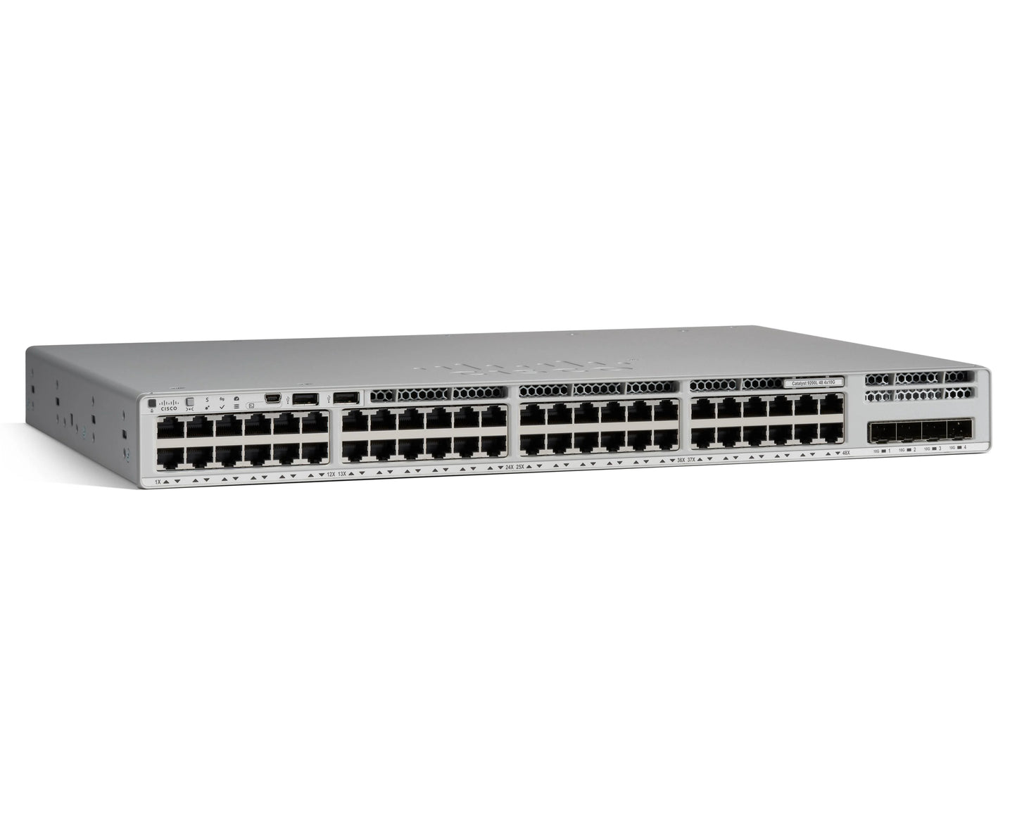 C9200L-48T-4X-A Cisco Catalyst 9200L 48-Port Layer 3 Enterprise Switch