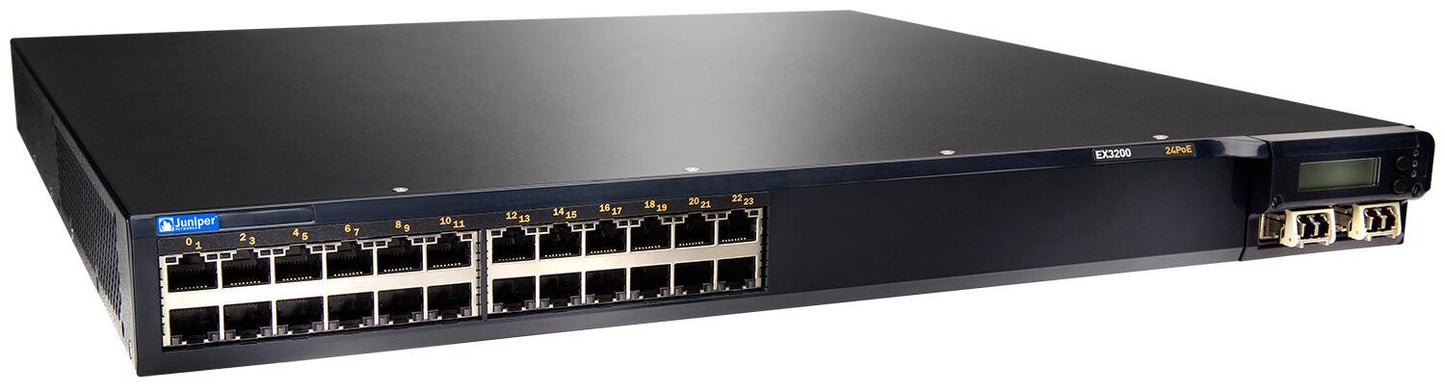 Juniper EX 3200 Managed 24 PoE Ethernet Ports Switch EX3200-24P main image
