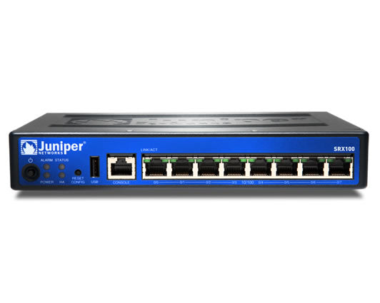 Juniper Networks 8 Port Services Security Appliance SRX100H2 main image