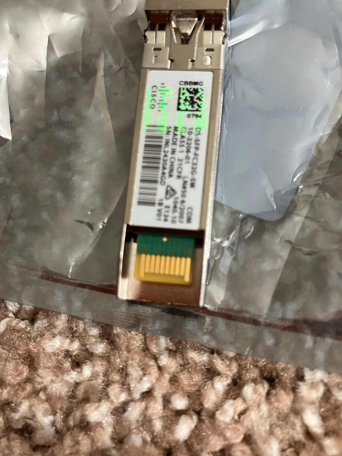 Cisco 32 Gbps Fibre Channel SW SFP+ LC DS-SFP-FC32G-SW