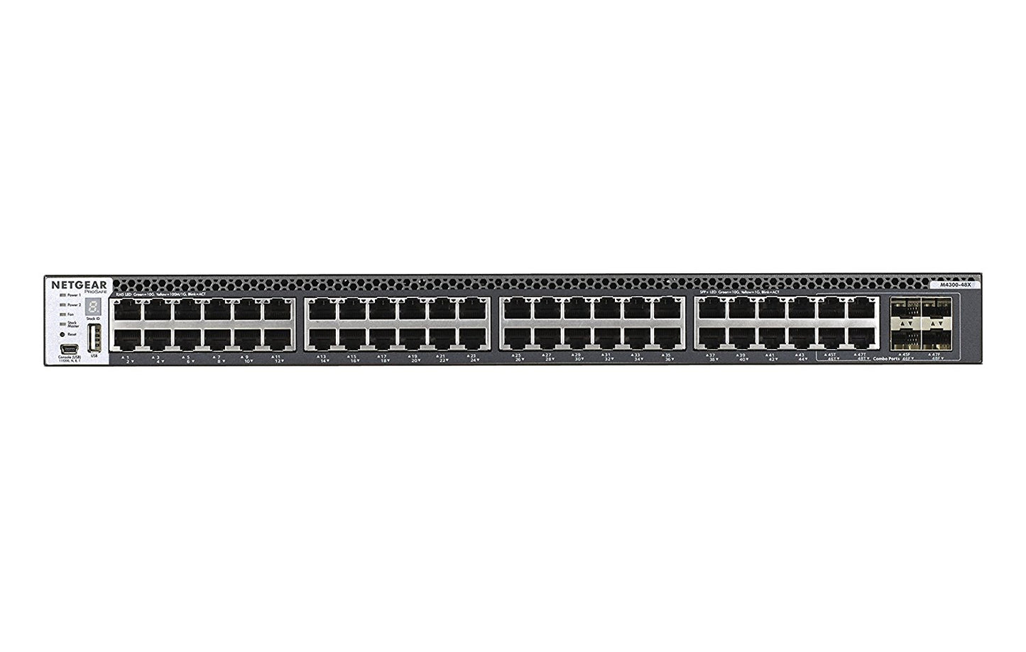 Netgear M4300-48X 48x 10GBASE-T 4x SFP+ Stackable Switch XSM4348CS-100NES main image