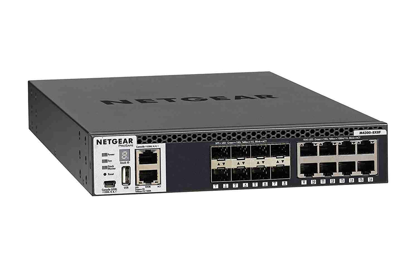 Netgear M4300-8X8F 10GBASE-T/SFP+ 16-Port Fully Managed Switch XSM4316S main image