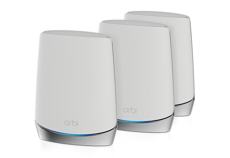 Netgear Orbi WiFi 6 Tri-Band Mesh System RBK753-100NAS main image