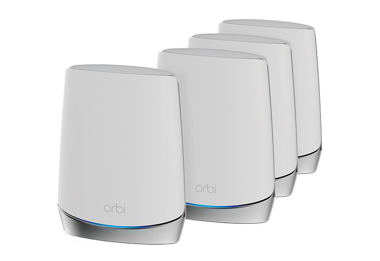 Netgear Orbi WiFi 6 Tri-Band Mesh System RBK754-100NAS main image