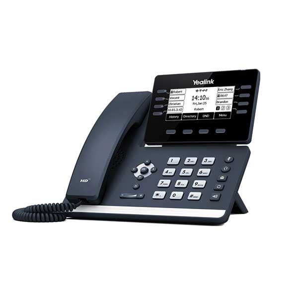 Yealink VoIP Phone - with Bluetooth Interface with Caller ID - 3 SIP-T53W main image