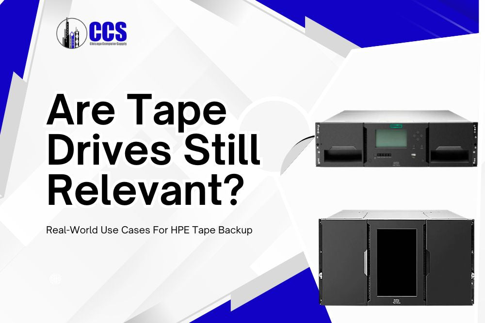 Are Tape Drives Still Relevant? Real-World Use Cases For HPE Tape Backup