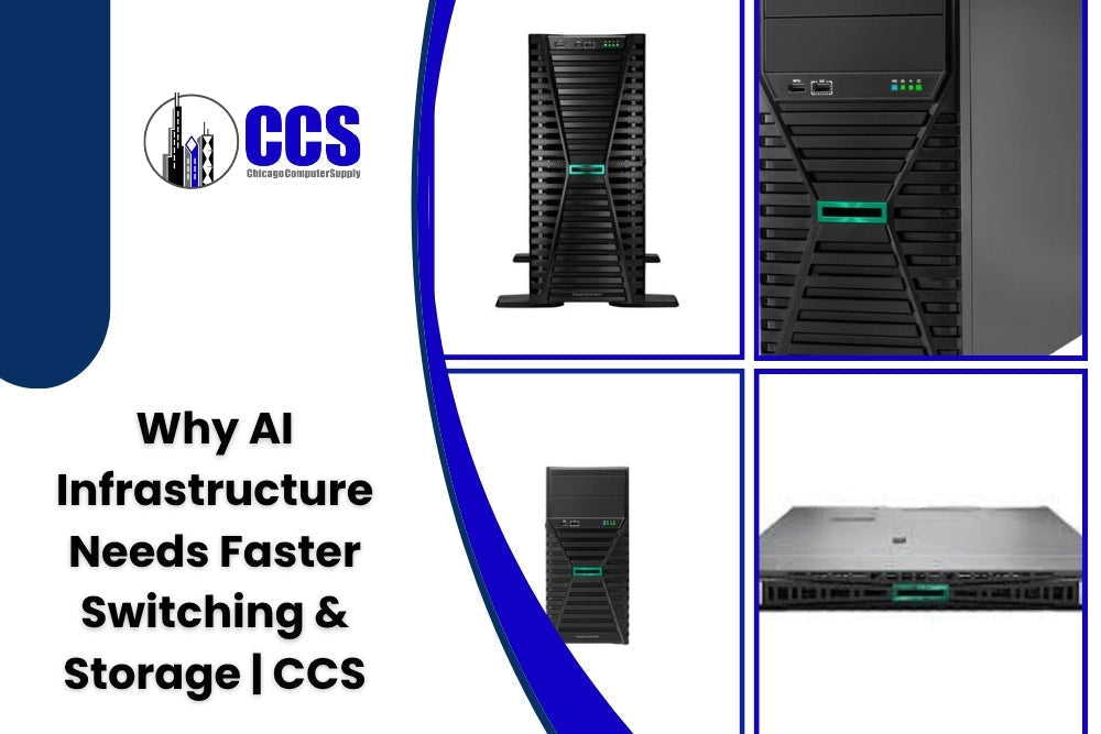 Why AI Infrastructure Requires Faster Switching And Storage Than Traditional Workloads