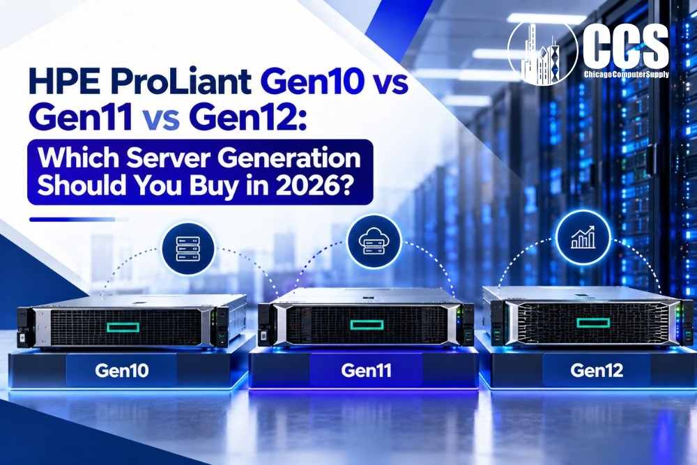 HPE ProLiant Servers architecture and specs comparison