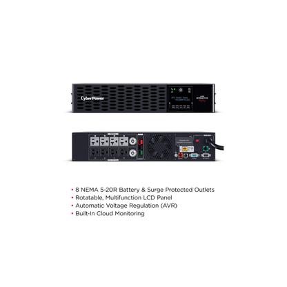 PR2000RTXL2UC CyberPower Smart App Sinewave UPS